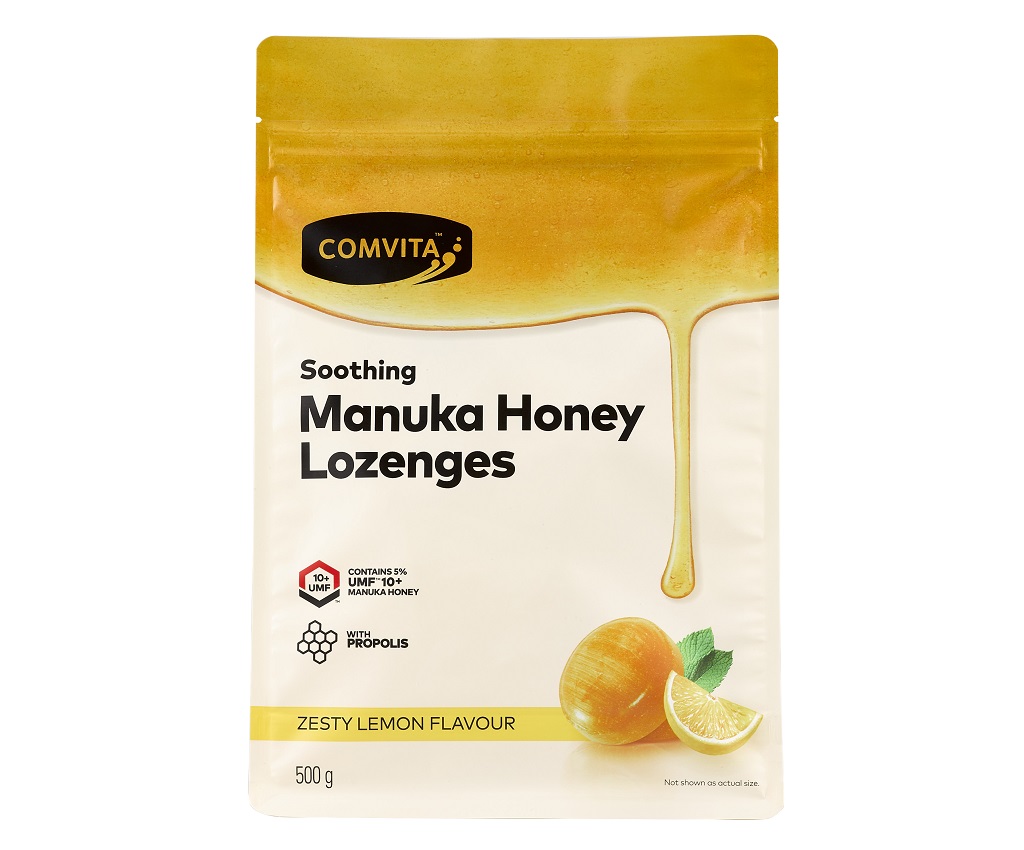 UMF™ 10+ Manuka Honey Lozenges with Propolis (Lemon) 500g